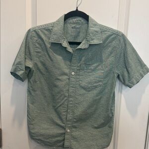 Old Navy Boy’s Casual Green Button-Down Shirt